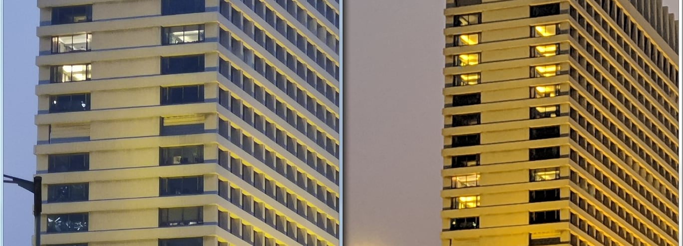 Mate 20 Pro (L) vs Google Pixel 3XL (R) Digital Zoom.
